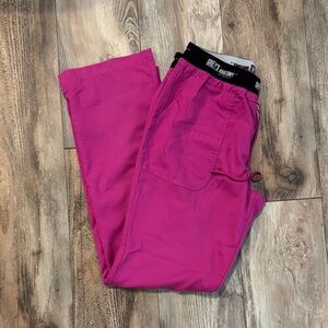 Grey's Anatomy Fuchsia Scrub Pants